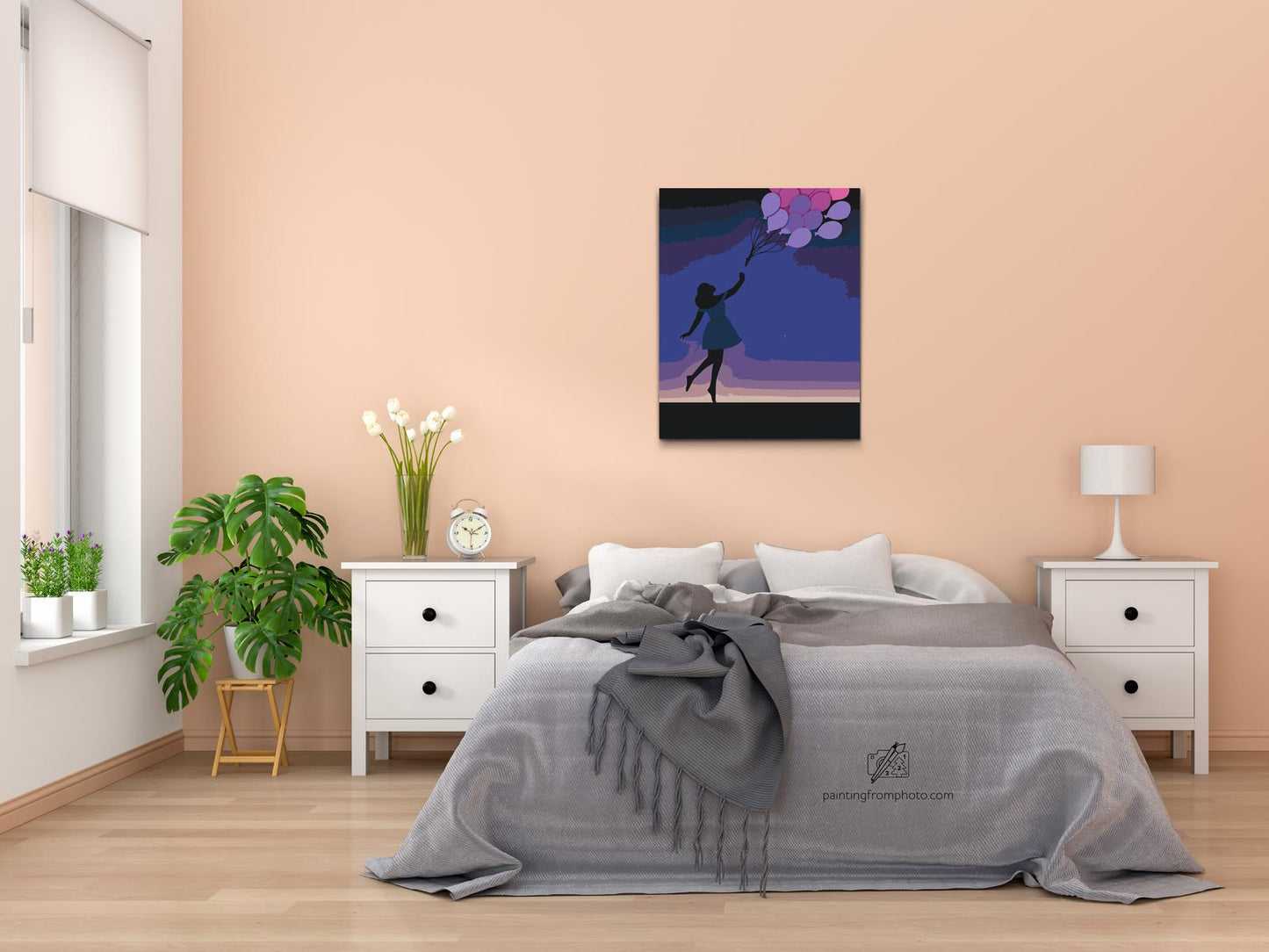 Paint by number - Lykkeballoner