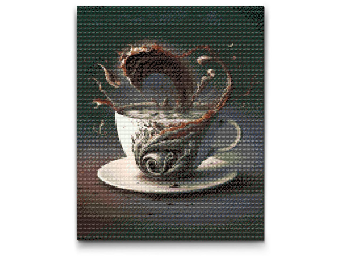 Diamond Paint - Kaffetsunami