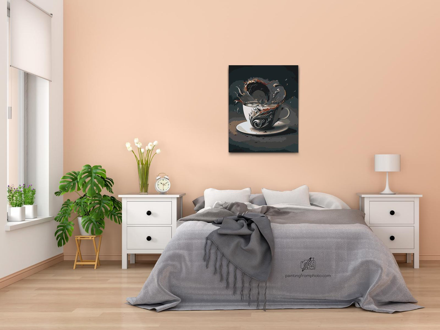 Paint by number - Kaffetsunami