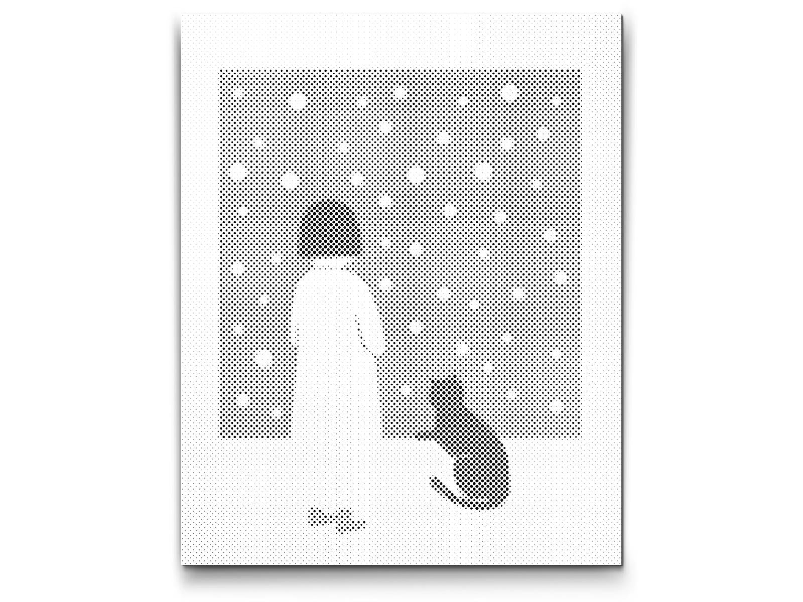 Dotting - Blå kat