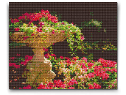 Diamond Paint - Blomsterfontæne