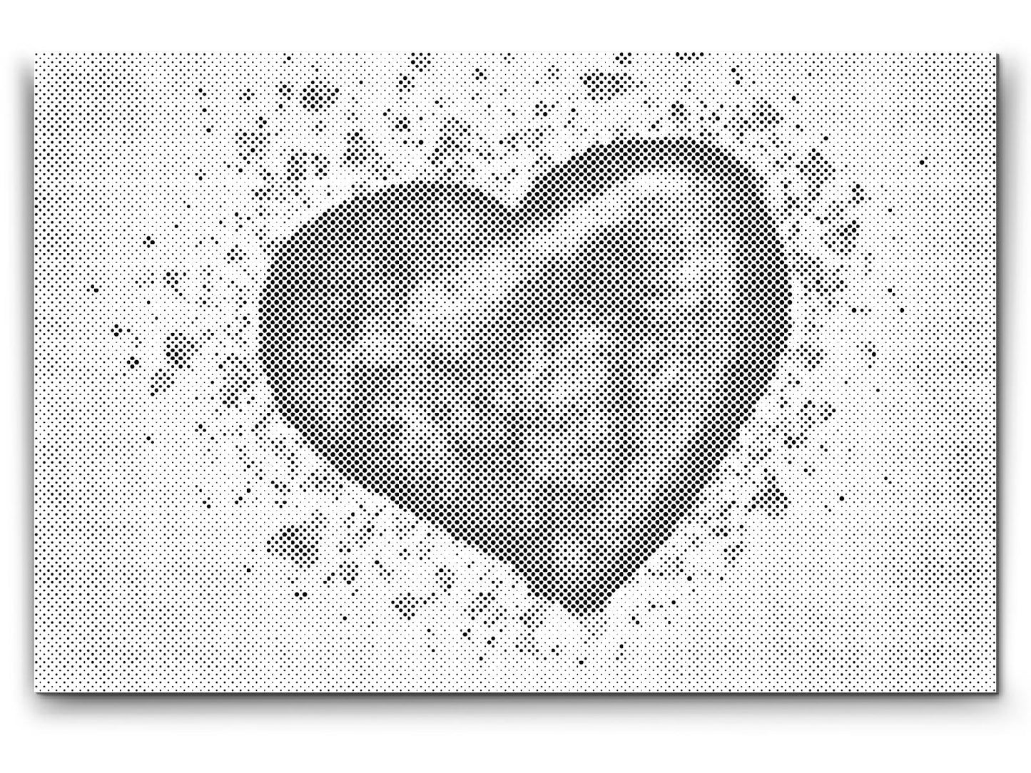 Dotting - Red Heart