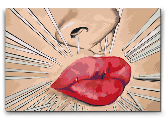 Paint by number - Læber