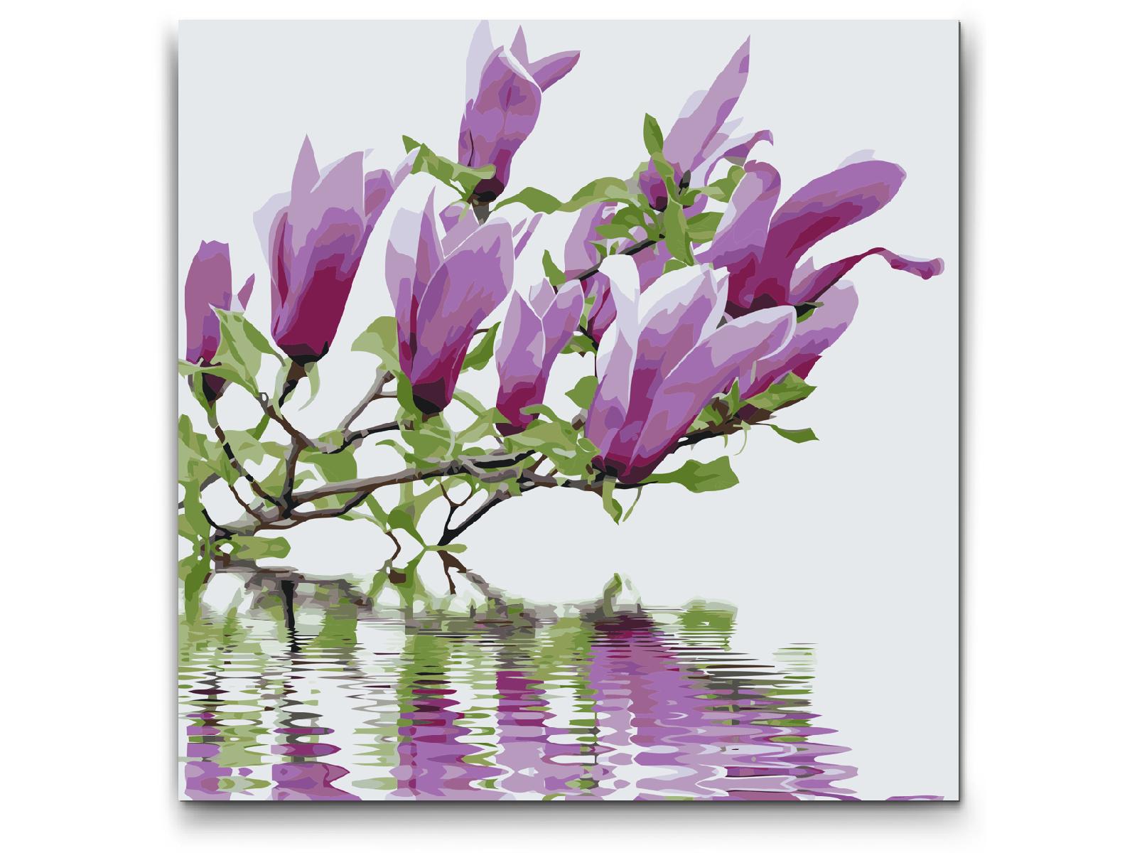Paint by number - Magnolia i vand