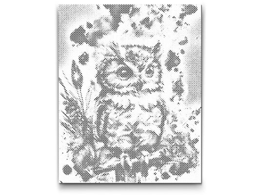 Dotting - Farverig ugle