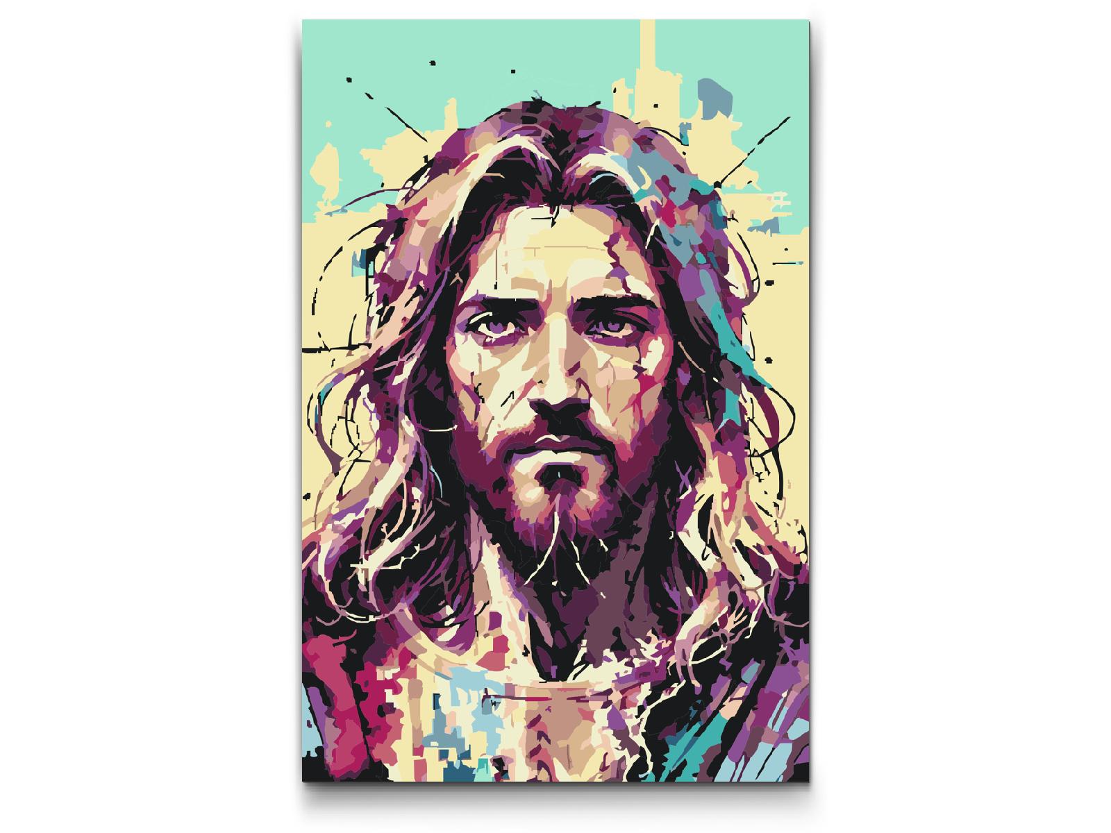 Paint by number - Jesus