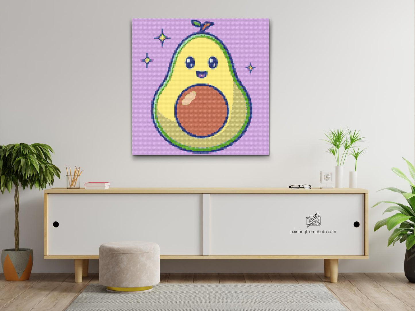 Diamond Paint - Sød avocado