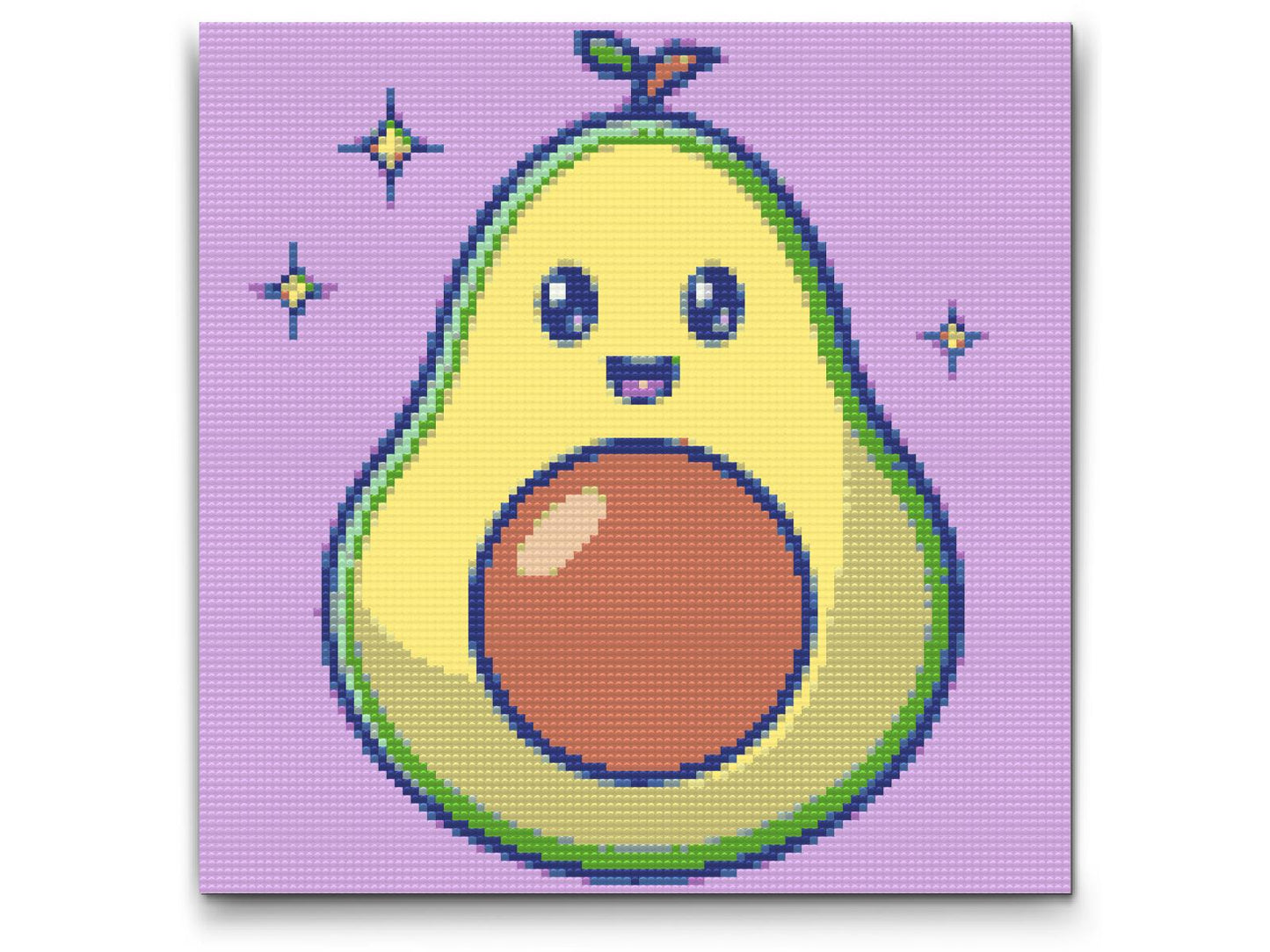 Diamond Paint - Sød avocado