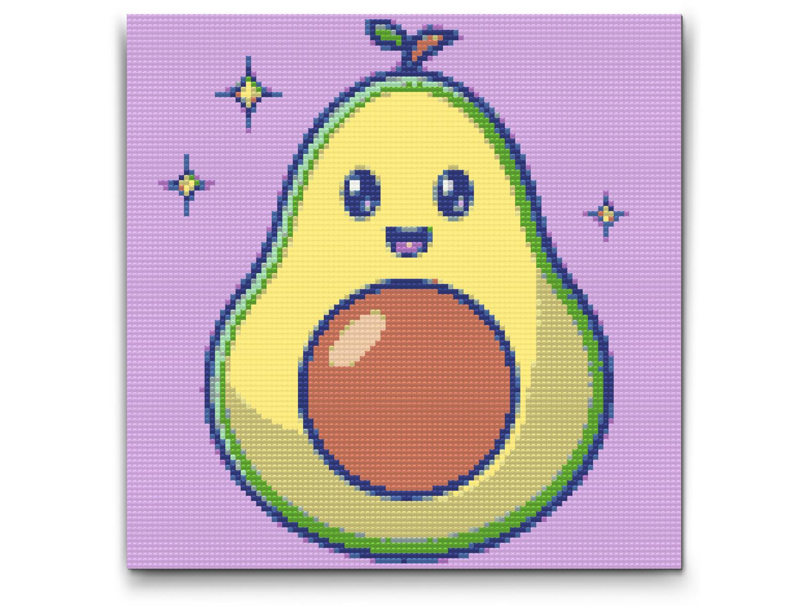 Diamond Paint - Sød avocado