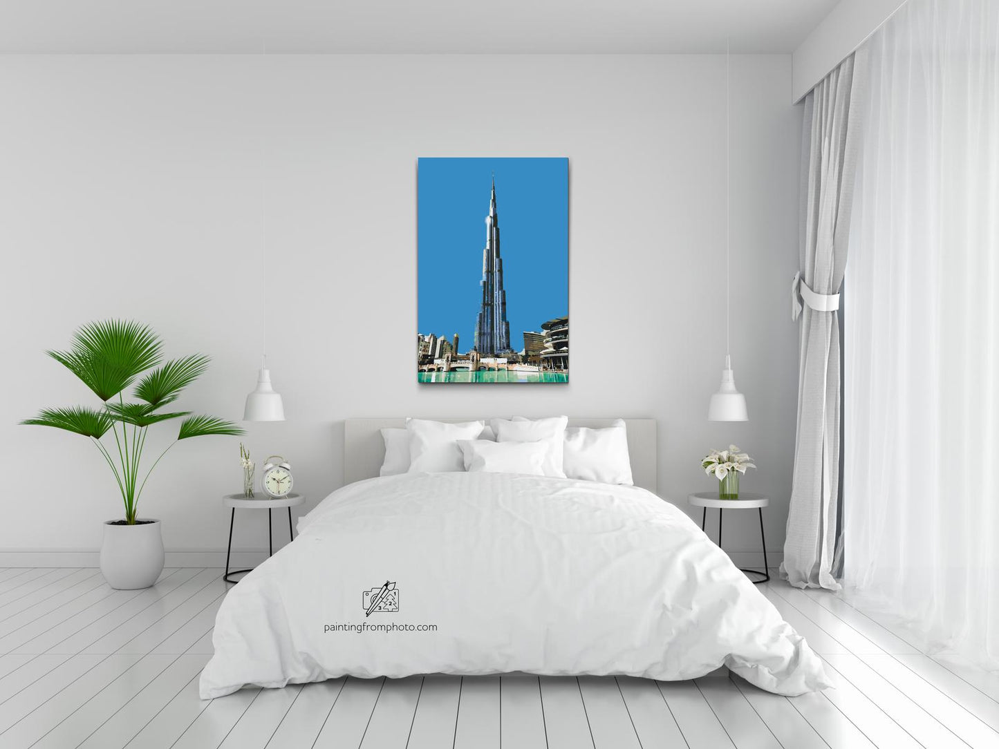 Paint by number - Burj Khalifa, Dubai 2