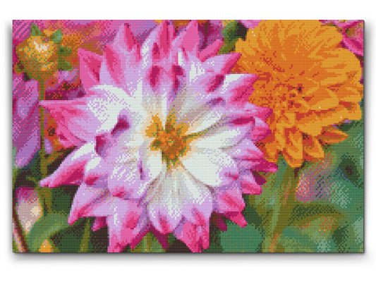 Diamond Paint - Dahliablomst