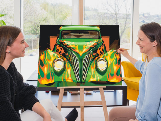 Paint by number - Ildvogn