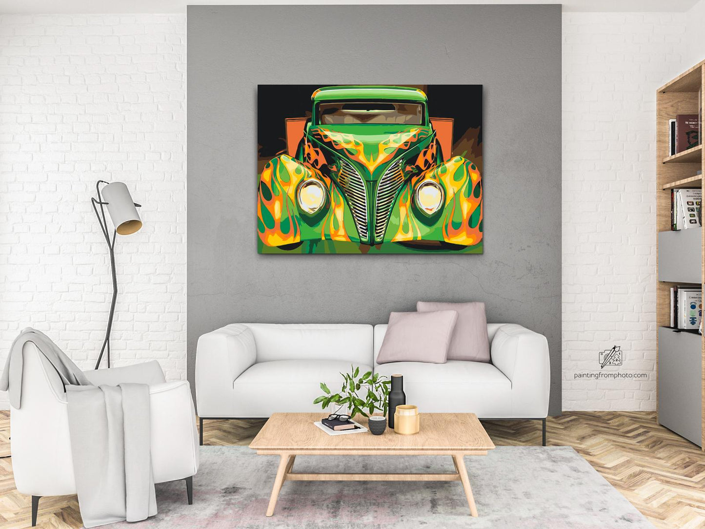 Paint by number - Ildvogn
