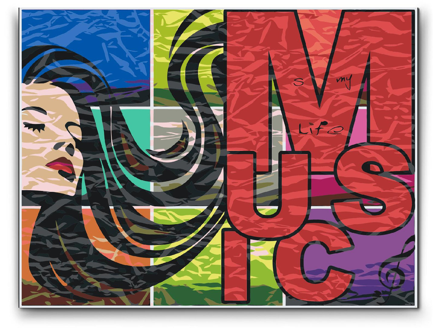 Paint by number - Musik er liv