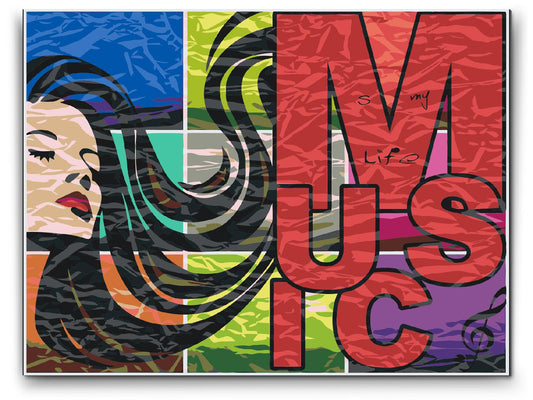 Paint by number - Musik er liv