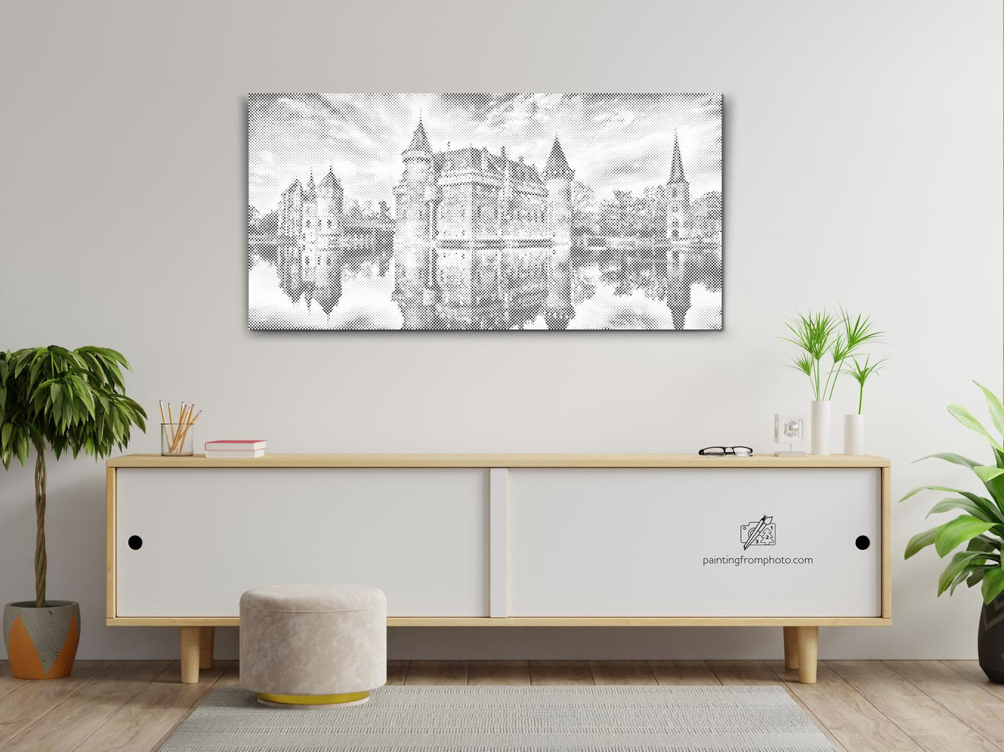 Dotting - Castle by Lake
