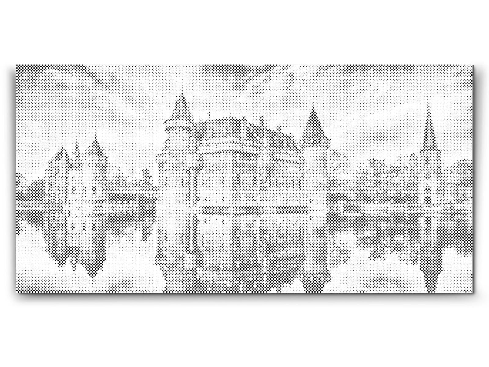 Dotting - Castle by Lake