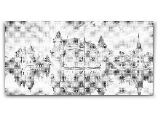 Dotting - Castle by Lake