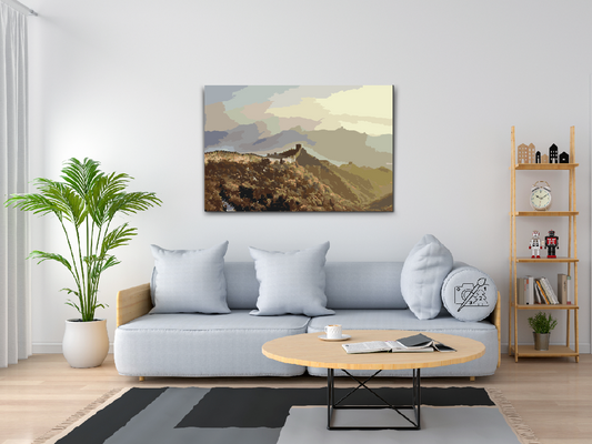 Paint by number - Den Kinesiske Mur