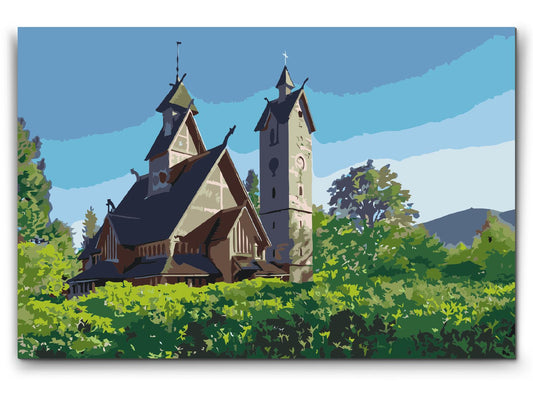 Paint by number - Schlesien – Polen