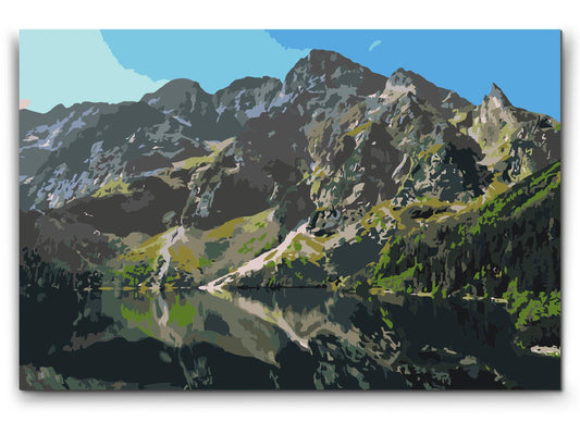 Paint by number - Zakopane – Polen