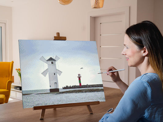 Diamond Paint - Świnoujście Fyrtårn – Polen