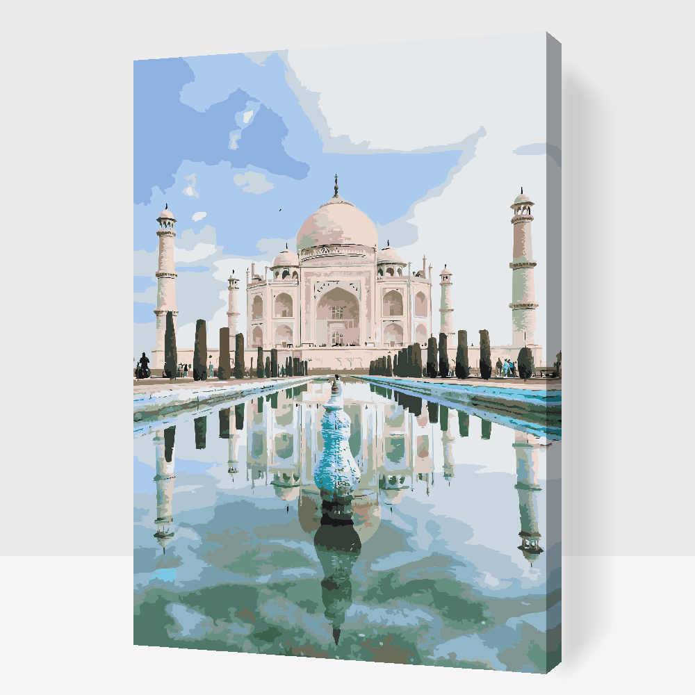 Paint by number - Taj Mahal 3
