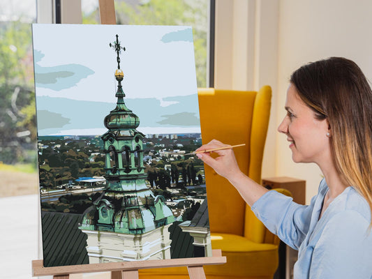 Paint by number - Lublin Domkirke – Polen