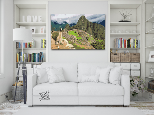 Paint by number - Machu Picchu