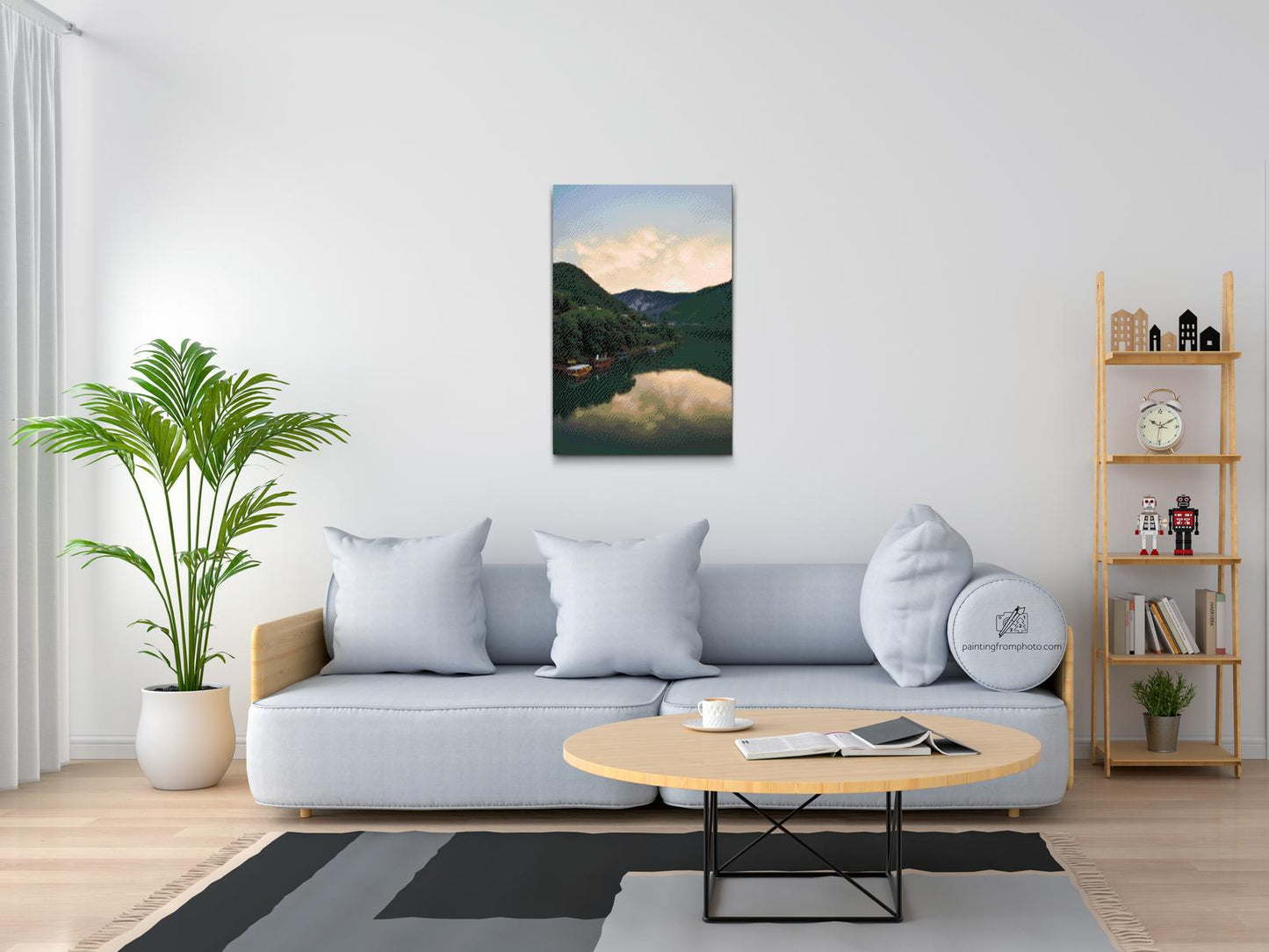 Diamond Paint - Visegrád, floden – Ungarn