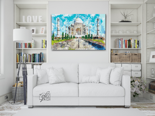 Paint by number - Taj Mahal 2