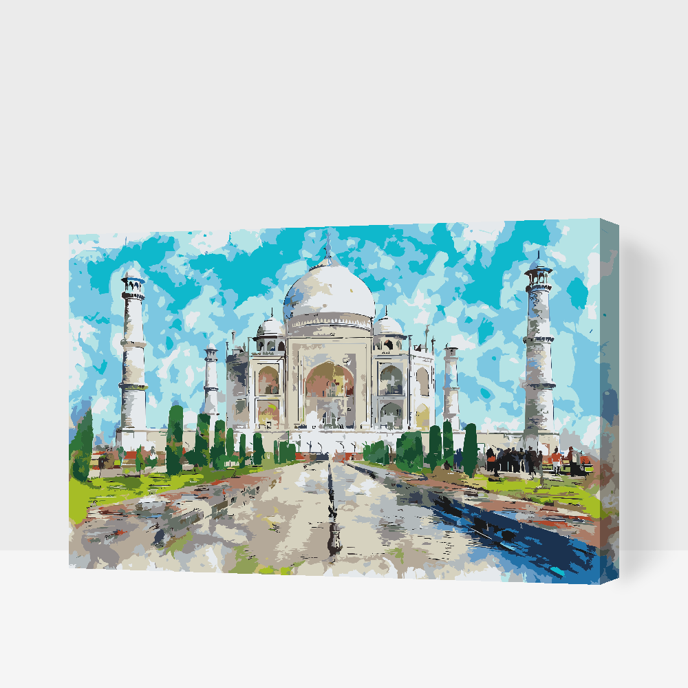 Paint by number - Taj Mahal 2