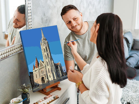 Paint by number - Matthias Kirke – Ungarn