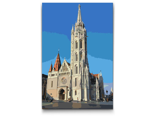 Paint by number - Matthias Kirke – Ungarn