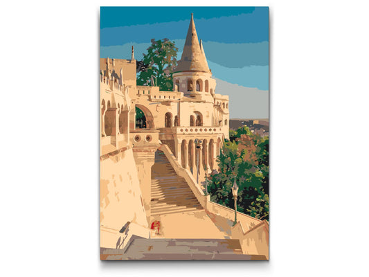 Paint by number - Buda Slot – Ungarn