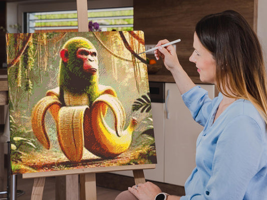 Diamond Paint - Chimpanzini Bananini