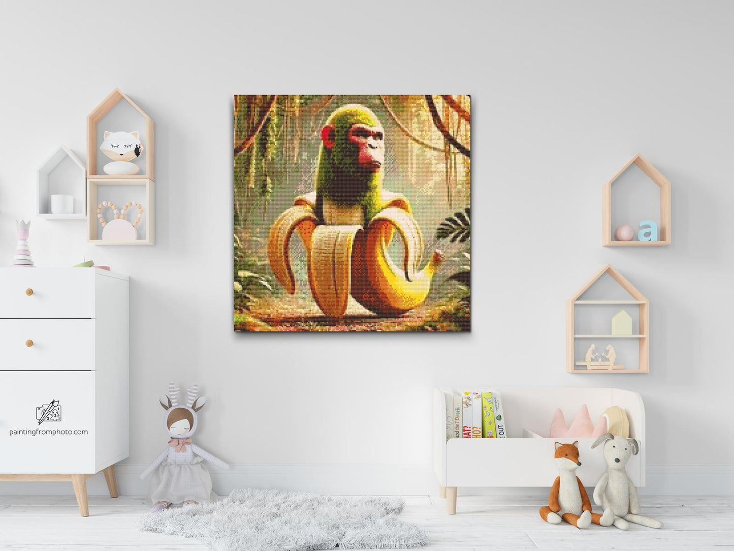 Diamond Paint - Chimpanzini Bananini