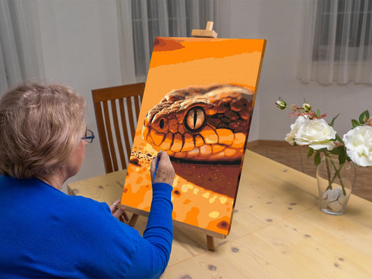 Paint by number - Slangeøje