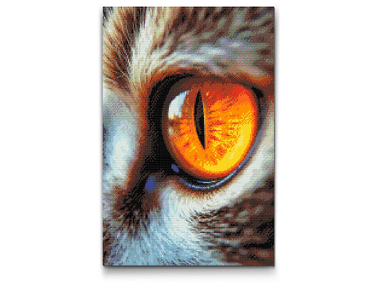 Diamond Paint - Kat's øje