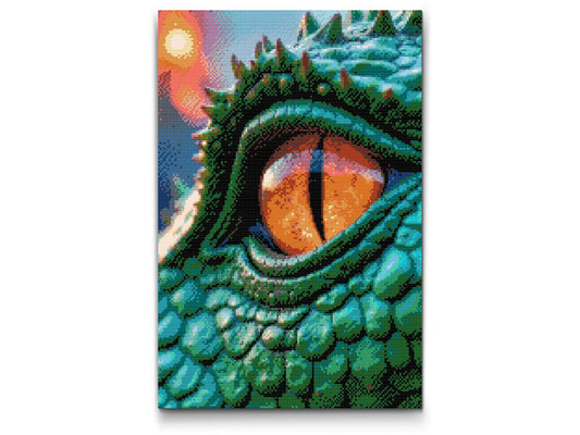 Diamond Paint - Krokodilleøje