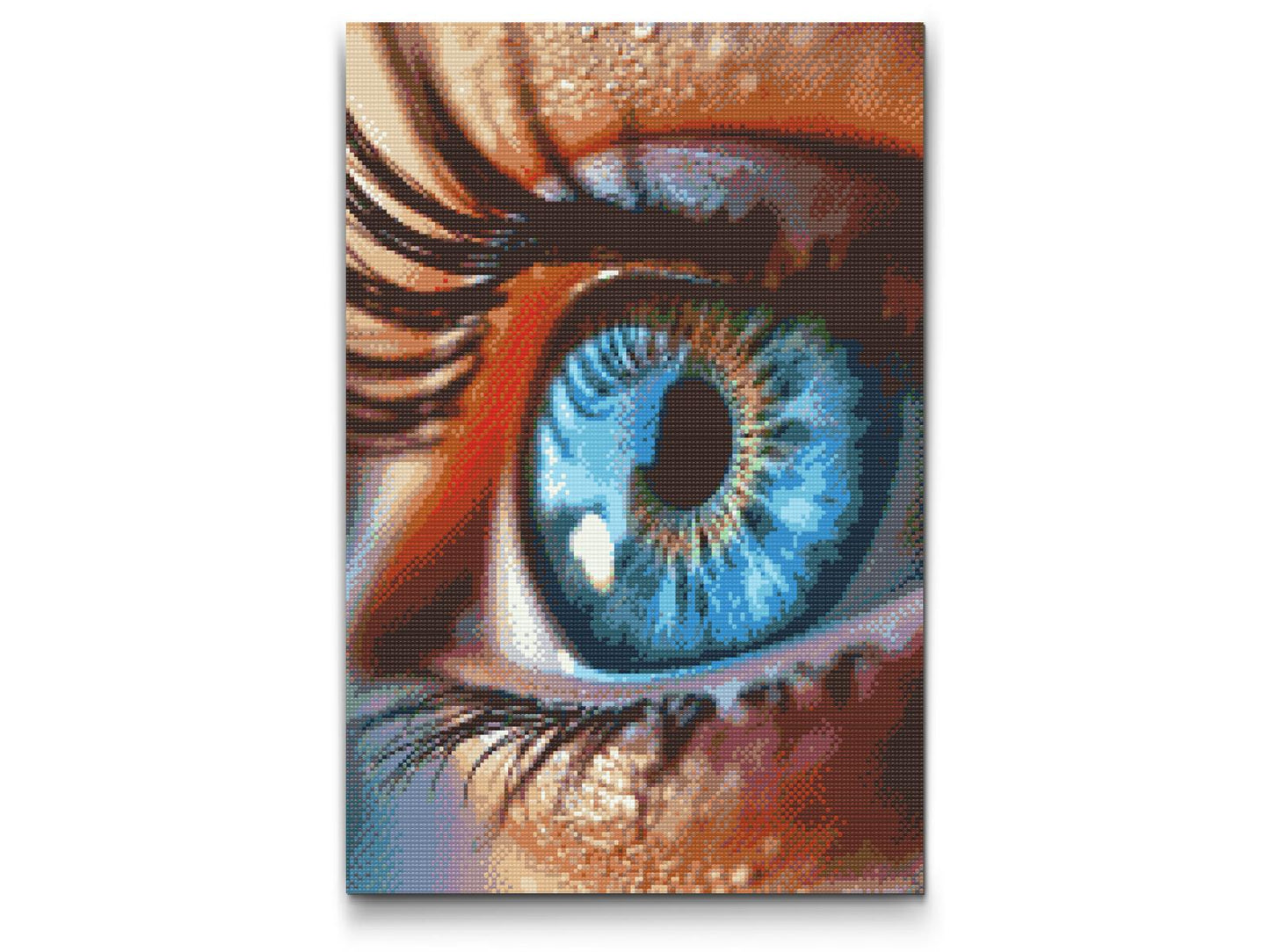 Diamond Paint - Himmelblåt øje