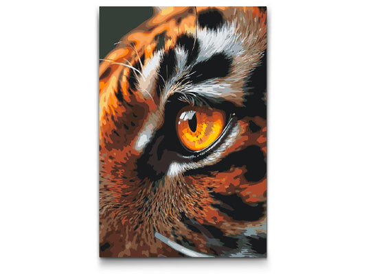 Paint by number - Tigerøje