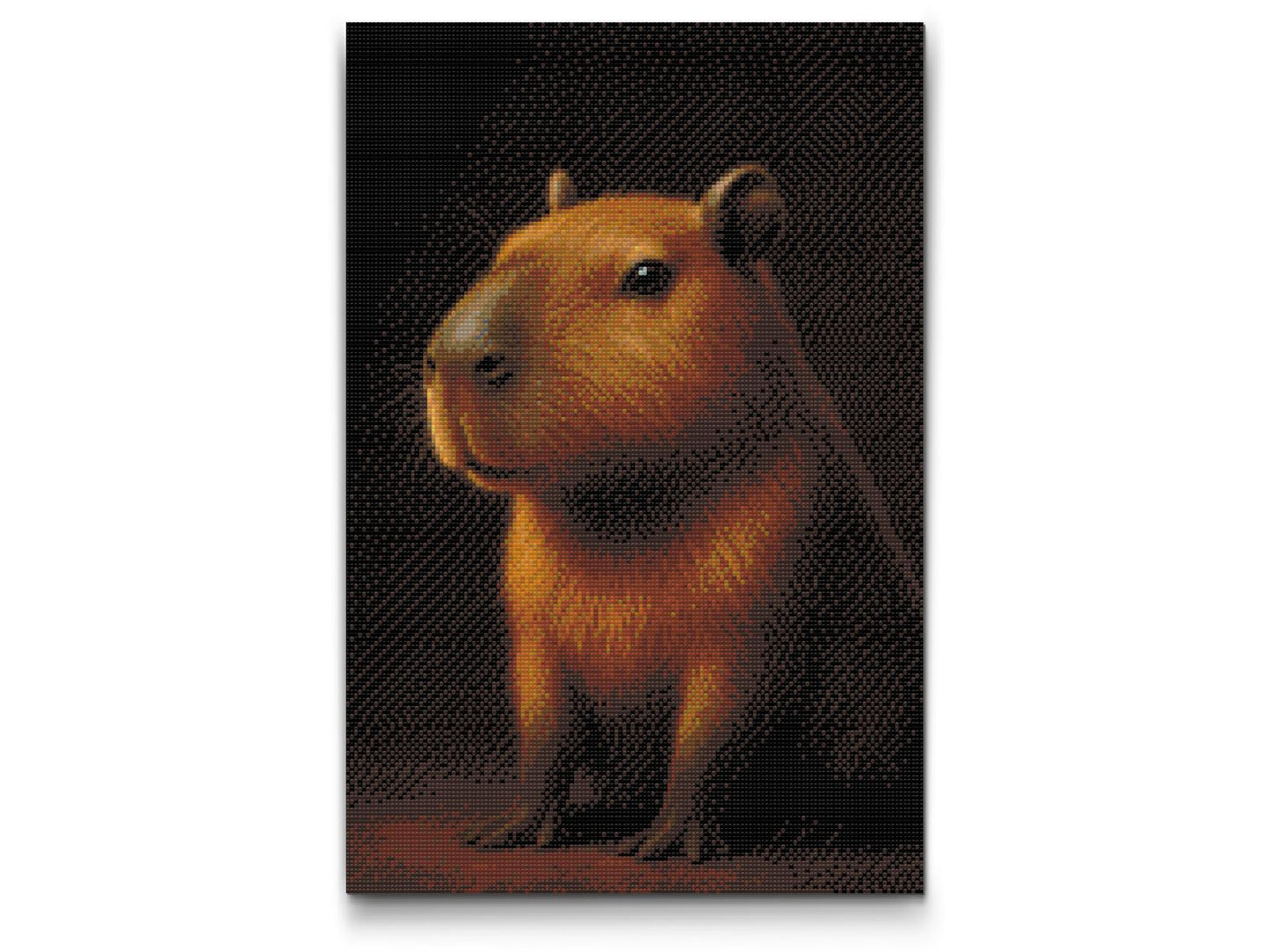 Diamond Paint - Capybara i skoven