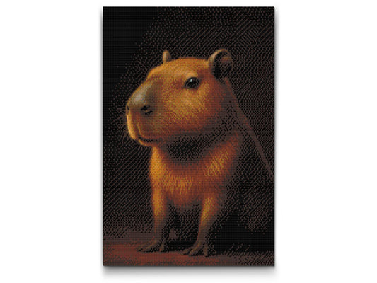 Diamond Paint - Capybara i skoven