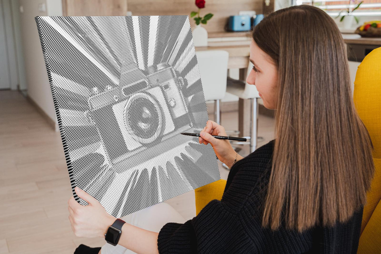 Dotting - Popkunst - Kamera
