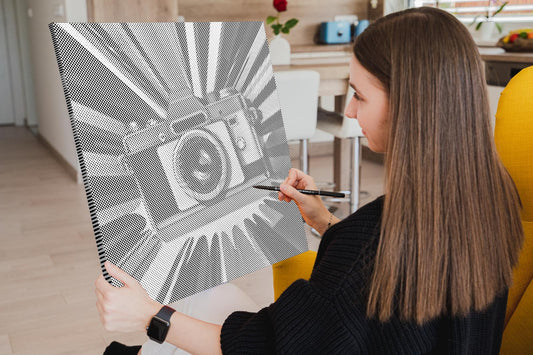Dotting - Popkunst - Kamera