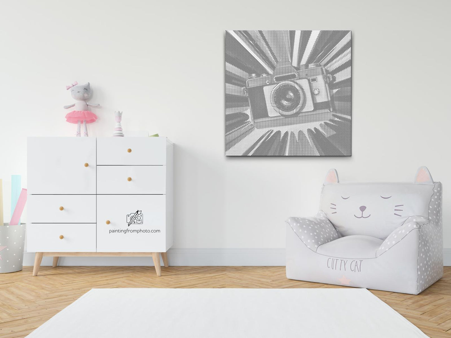 Dotting - Popkunst - Kamera