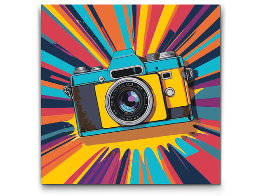 Paint by number - Popkunst - Kamera