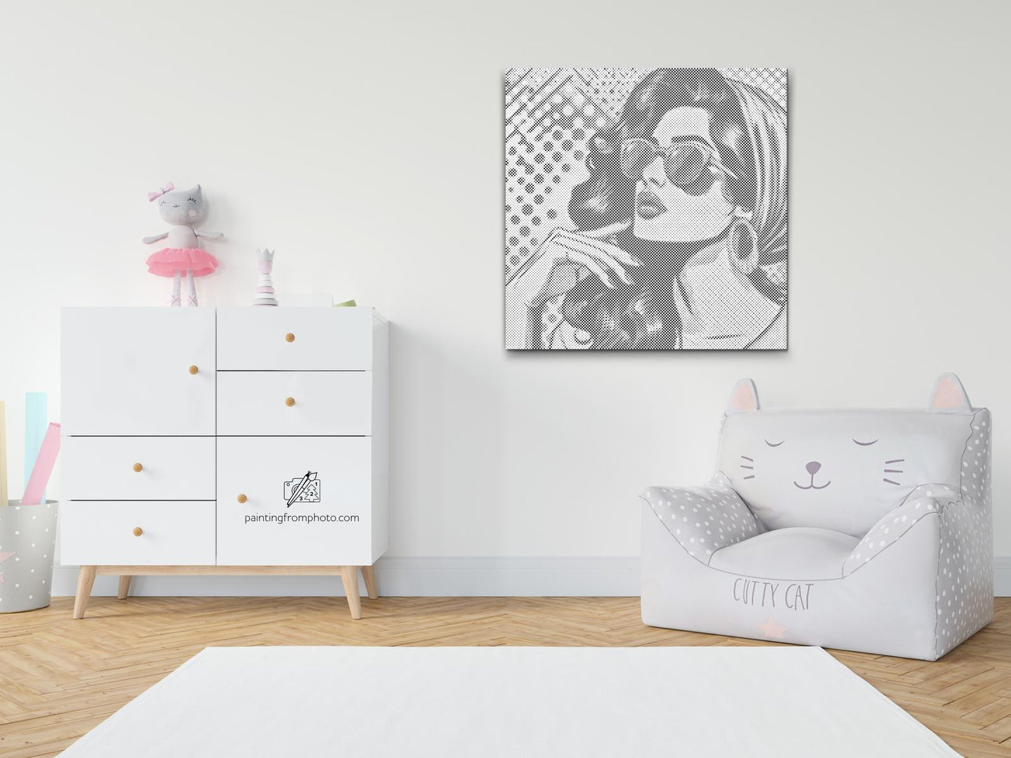 Dotting - Pop art - Skønhed i briller