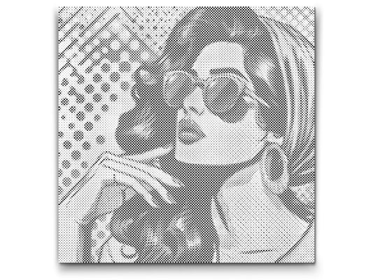 Dotting - Pop art - Skønhed i briller